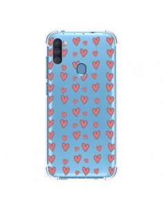 Coque Samsung Galaxy A11 et M11 Coeurs Heart Love Amour...
