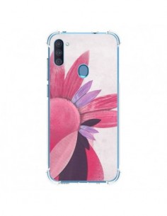 Coque Samsung Galaxy A11 et M11 Flowers Fleurs Roses -...