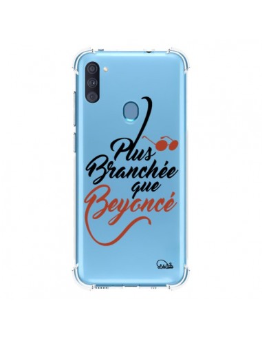 Coque Samsung Galaxy A11 et M11 Plus Branchée que Beyoncé Transparente - Lolo Santo