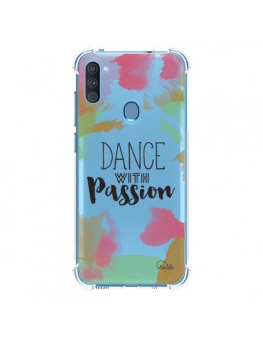 Coque Samsung Galaxy A11 et M11 Dance With Passion Transparente - Lolo Santo