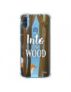 Coque Samsung Galaxy A11 et M11 Into The Wild Renard Bois...