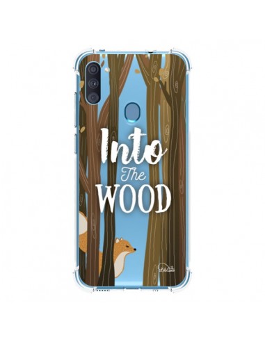 Coque Samsung Galaxy A11 et M11 Into The Wild Renard Bois Transparente - Lolo Santo