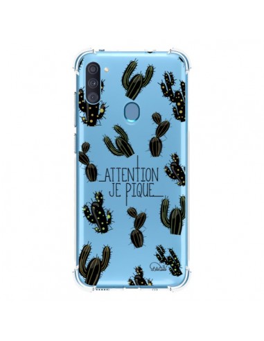 Coque Samsung Galaxy A11 et M11 Cactus Je Pique Transparente - Lolo Santo