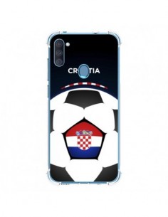 Coque Samsung Galaxy A11 et M11 Croatie Ballon Football -...