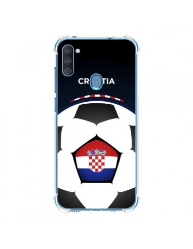 Coque Samsung Galaxy A11 et M11 Croatie Ballon Football - Madotta