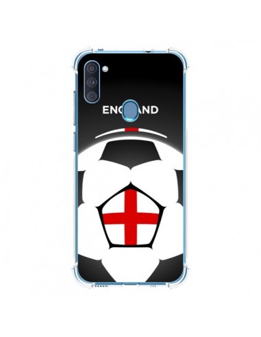 Coque Samsung Galaxy A11 et M11 Angleterre Ballon Football - Madotta