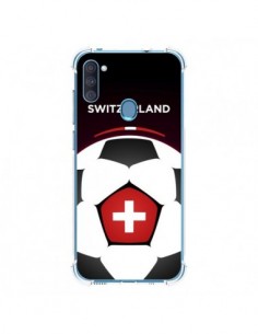 Coque Samsung Galaxy A11 et M11 Suisse Ballon Football -...