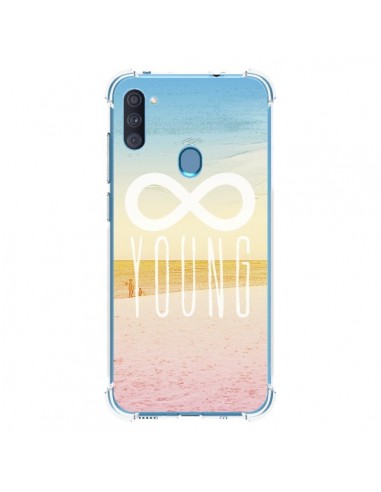 Coque Samsung Galaxy A11 et M11 Forever Young Plage - Mary Nesrala