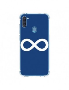 Coque Samsung Galaxy A11 et M11 Infini Navy Blue Infinity...