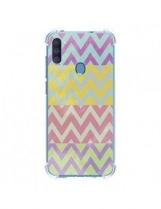 Coque Samsung Galaxy A11 et M11 Chevron Summer Triangle...