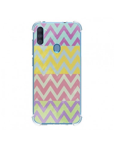 Coque Samsung Galaxy A11 et M11 Chevron Summer Triangle Azteque - Mary Nesrala