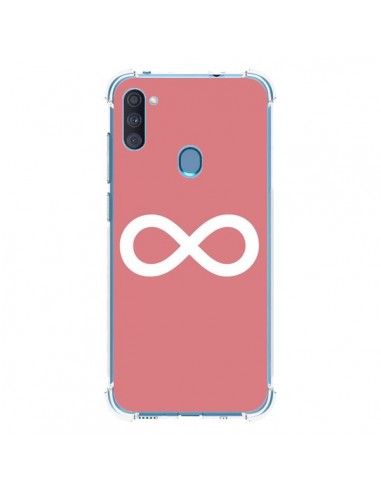Coque Samsung Galaxy A11 et M11 Infinity Infini Forever Corail - Mary Nesrala