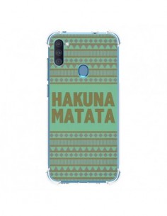 Coque Samsung Galaxy A11 et M11 Hakuna Matata Roi Lion -...