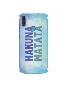 Coque Samsung Galaxy A11 et M11 Hakuna Matata Roi Lion...