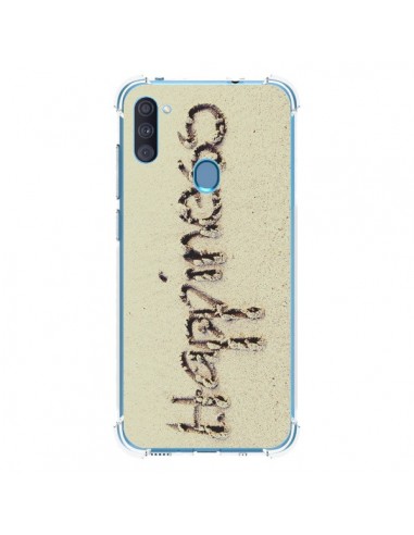 Coque Samsung Galaxy A11 et M11 Happiness Sand Sable - Mary Nesrala