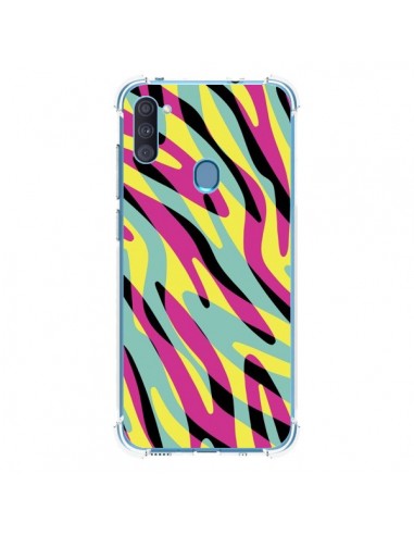 Coque Samsung Galaxy A11 et M11 In the wild arc en ciel - Mary Nesrala