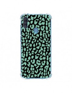 Coque Samsung Galaxy A11 et M11 Leopard Mint Vert - Mary...