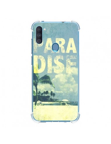 Coque Samsung Galaxy A11 et M11 Paradise Summer Ete Plage - Mary Nesrala