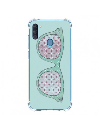 Coque Samsung Galaxy A11 et M11 Lunettes Retro Fashion - Mary Nesrala