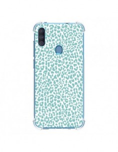 Coque Samsung Galaxy A11 et M11 Leopard Turquoise - Mary...