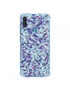 Coque Samsung Galaxy A11 et M11 Winter Day Bleu - Mary...