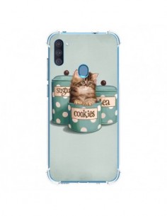 Coque Samsung Galaxy A11 et M11 Chaton Chat Kitten Boite...