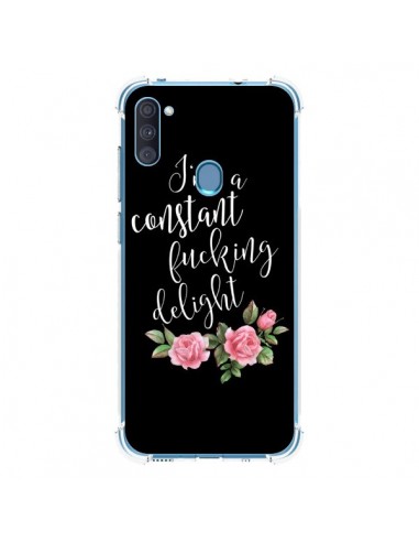 Coque Samsung Galaxy A11 et M11 Fucking Delight Fleurs - Maryline Cazenave