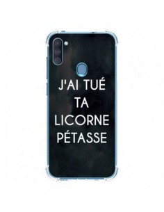 Coque Samsung Galaxy A11 et M11 J'ai tué ta Licorne...