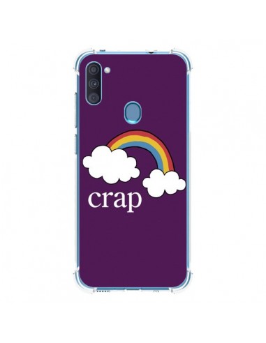 Coque Samsung Galaxy A11 et M11 Crap Arc en Ciel - Maryline Cazenave