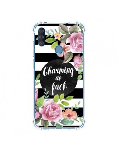 Coque Samsung Galaxy A11 et M11 Charming as Fuck Fleurs - Maryline Cazenave