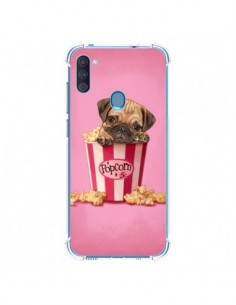 Coque Samsung Galaxy A11 et M11 Chien Dog Popcorn Film -...