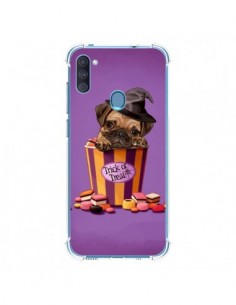Coque Samsung Galaxy A11 et M11 Chien Dog Halloween...