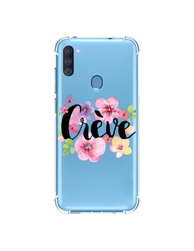 Coque Samsung Galaxy A11 et M11 Crève Fleurs Transparente - Maryline Cazenave