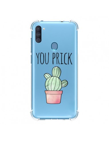 Coque Samsung Galaxy A11 et M11 You Prick Cactus Transparente - Maryline Cazenave