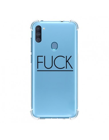 Coque Samsung Galaxy A11 et M11 Fuck Transparente - Maryline Cazenave