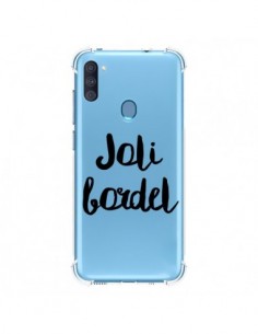 Coque Samsung Galaxy A11 et M11 Joli Bordel Transparente...