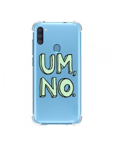 Coque Samsung Galaxy A11 et M11 Um, No Transparente - Maryline Cazenave