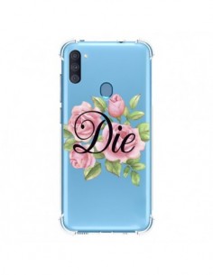 Coque Samsung Galaxy A11 et M11 Die Fleurs Transparente -...