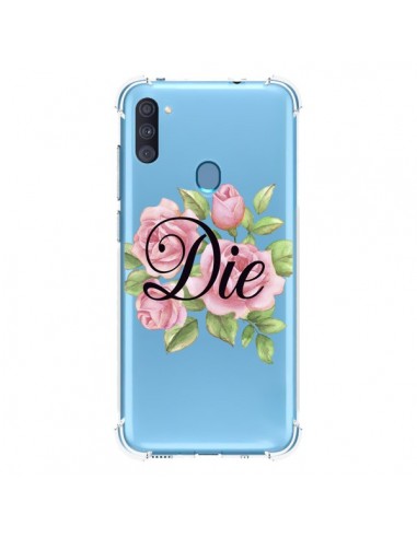 Coque Samsung Galaxy A11 et M11 Die Fleurs Transparente - Maryline Cazenave