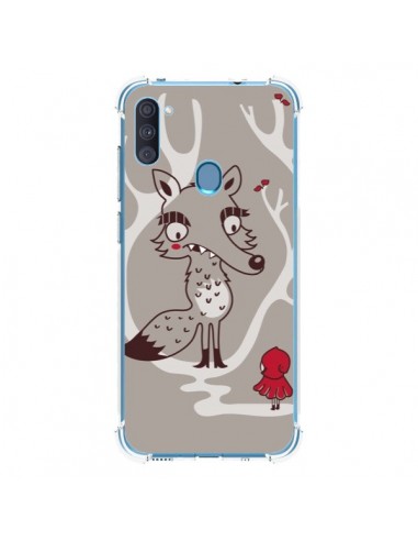 Coque Samsung Galaxy A11 et M11 Le Petit Chaperon Rouge Loup - Maria Jose Da Luz