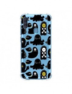 Coque Samsung Galaxy A11 et M11 Monsters Monstres Pattern...