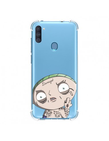 Coque Samsung Galaxy A11 et M11 Stewie Joker Suicide Squad Transparente - Mikadololo