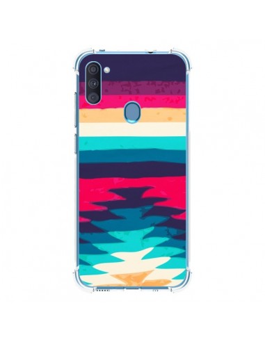 Coque Samsung Galaxy A11 et M11 Surf Azteque - Monica Martinez