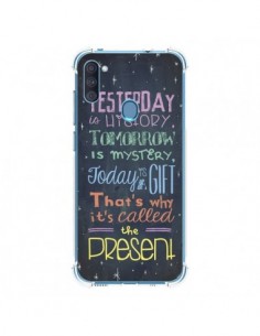 Coque Samsung Galaxy A11 et M11 Today is a gift Cadeau -...