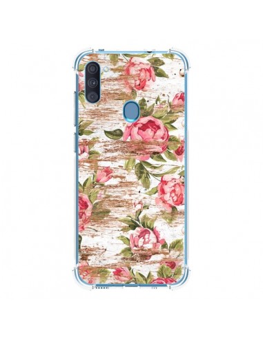 Coque Samsung Galaxy A11 et M11 Eco Love Pattern Bois Fleur - Maximilian San