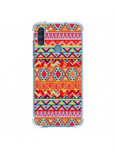 Coque Samsung Galaxy A11 et M11 India Style Pattern Bois...