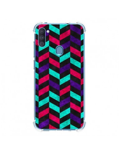 Coque Samsung Galaxy A11 et M11 Azteque Geometric Mundo - Maximilian San