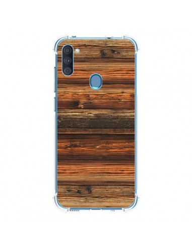 Coque Samsung Galaxy A11 et M11 Style Bois Buena Madera - Maximilian San