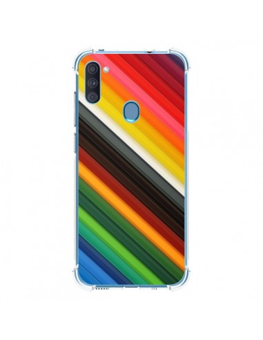 Coque Samsung Galaxy A11 et M11 Arc en Ciel Rainbow - Maximilian San