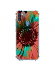 Coque Samsung Galaxy A11 et M11 Tournesol Lysergic Flower...